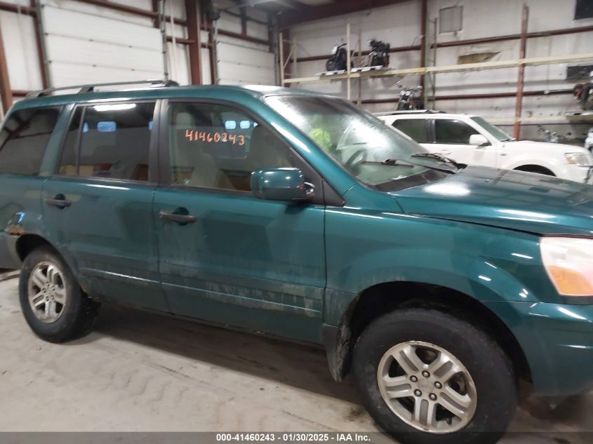 2003 Honda Pilot Ex VIN: 2HKYF18423H576226 Lot: 41460243