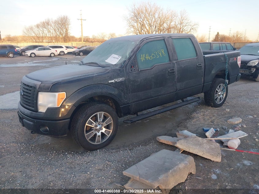 2014 FORD F-150 VIN: 1FTFW1EF2EKD90252