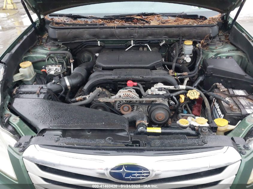 2010 Subaru Outback 2.5I Premium VIN: 4S4BRBHC0A3366562 Lot: 41460420