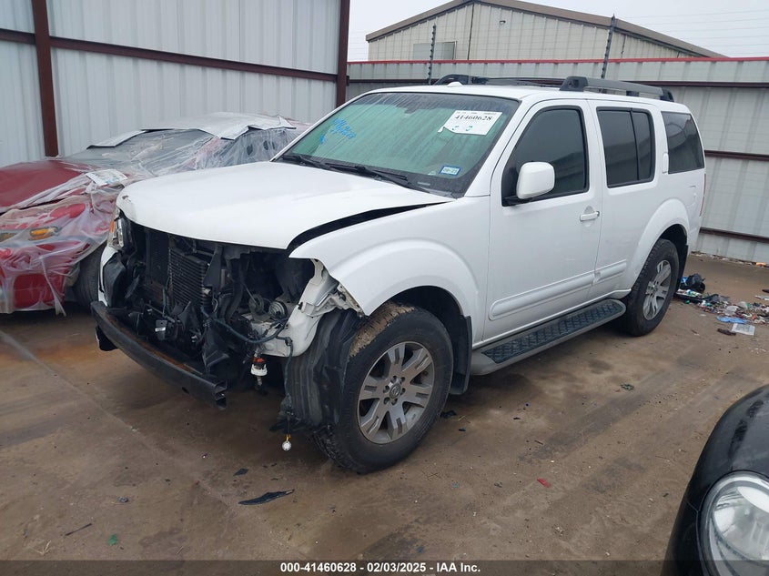 Vin: 5n1ar1nn8ac603987, lot: 41951221, nissan pathfinder se 20102