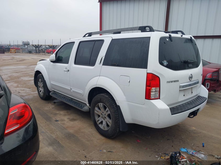 Vin: 5n1ar1nn8ac603987, lot: 41951221, nissan pathfinder se 20103