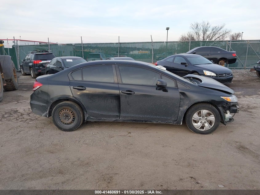 2013 Honda Civic Lx VIN: 19XFB2F51DE209179 Lot: 41460691