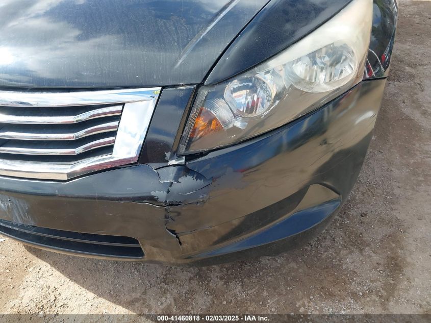 2010 Honda Accord 2.4 Ex-L VIN: 1HGCP2F8XAA047146 Lot: 41460818