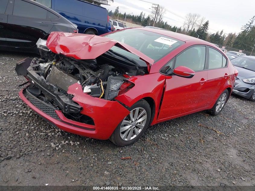 2016 KIA FORTE VIN: KNAFX4A60G5527823