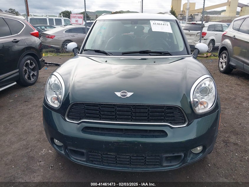 2013 MINI COUNTRYMAN VIN: WMWZC3C5XDWP20820