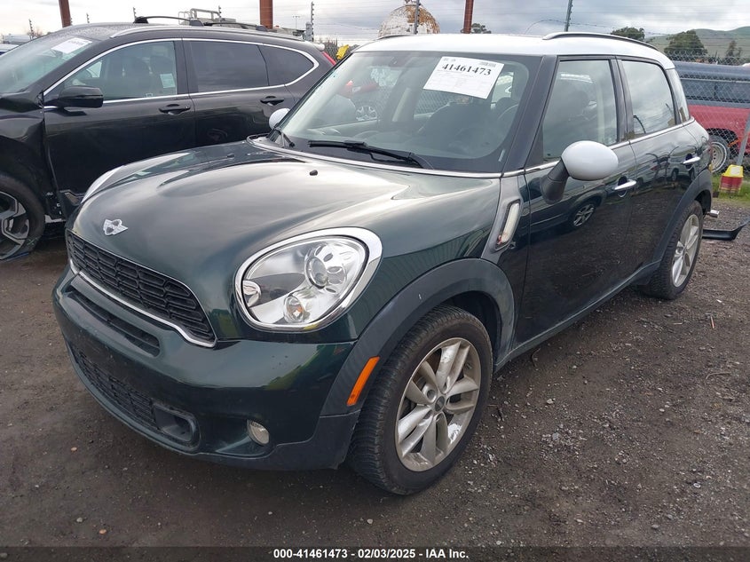 2013 MINI COUNTRYMAN VIN: WMWZC3C5XDWP20820