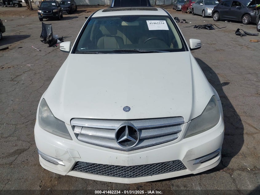 2012 MERCEDES-BENZ C 250 VIN: WDDGF4HB9CR240325