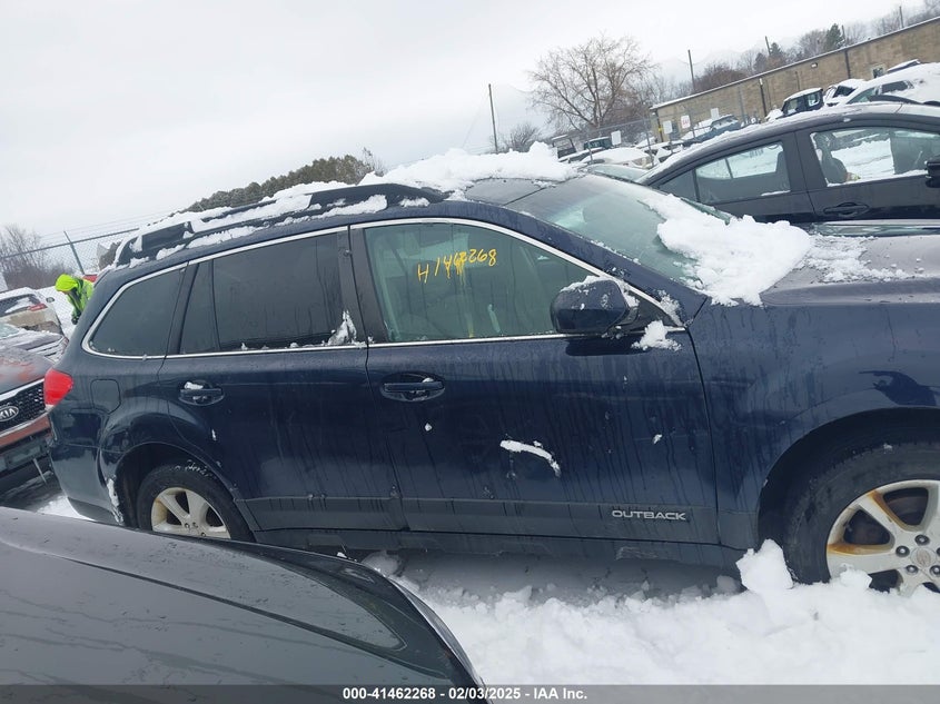 2013 SUBARU OUTBACK VIN: 4S4BRBCC4D3301354