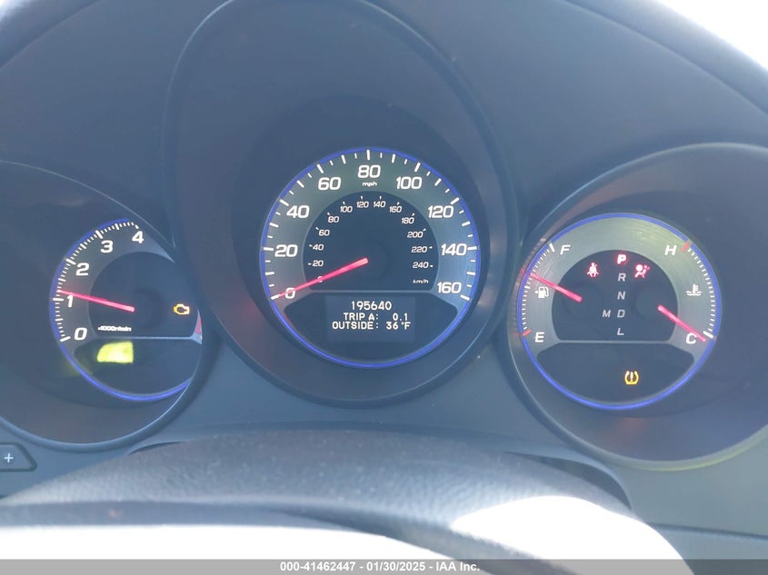 2008 ACURA TL VIN: 19UUA66208A031346