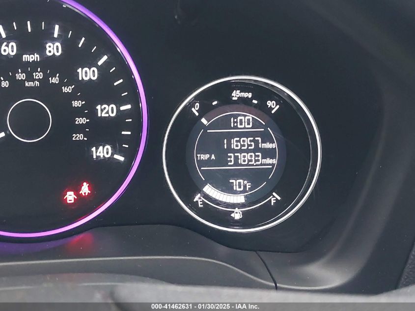 2018 Honda Hr-V Lx VIN: 3CZRU5H31JG704058 Lot: 41462631