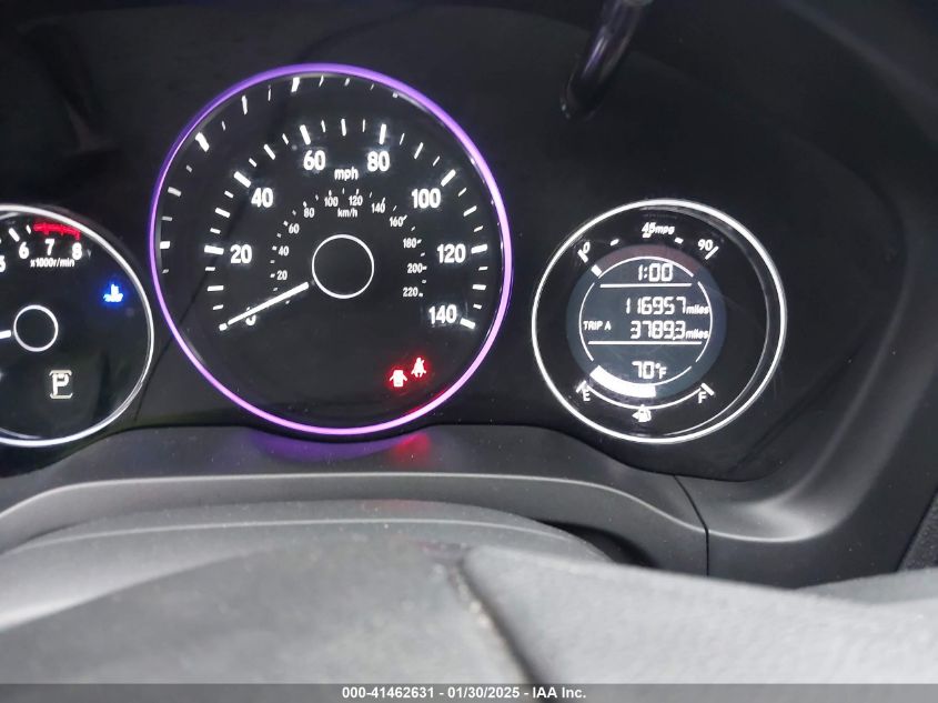 2018 Honda Hr-V Lx VIN: 3CZRU5H31JG704058 Lot: 41462631