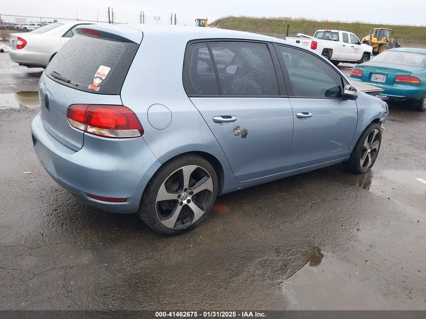 2011 VOLKSWAGEN GTI VIN: WVWDB7AJ6BW284519