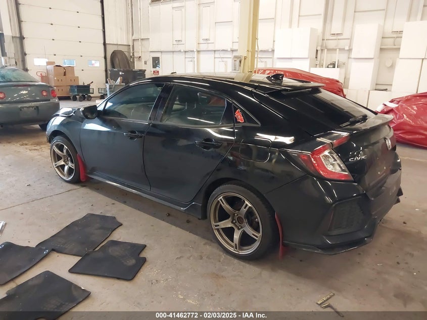 2017 HONDA CIVIC HATCHBACK VIN: SHHFK7H46HU408745