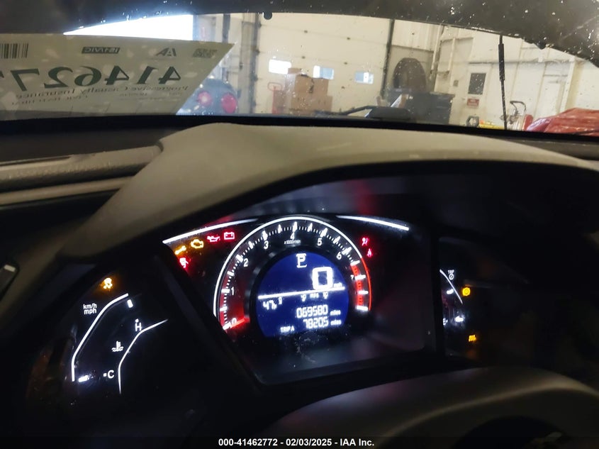 2017 HONDA CIVIC HATCHBACK VIN: SHHFK7H46HU408745