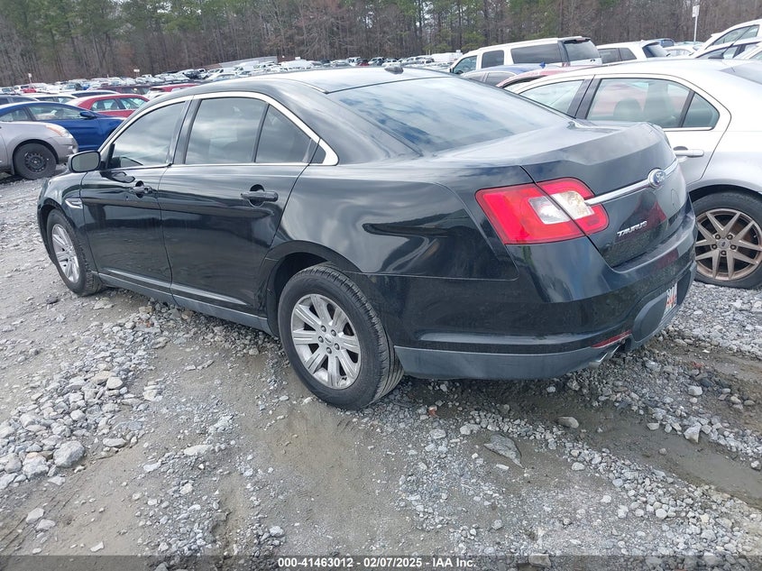 Vin: 1fahp2dw8bg134246, lot: 41953614, ford taurus se 20113