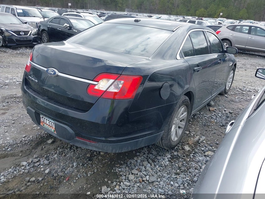Vin: 1fahp2dw8bg134246, lot: 41953614, ford taurus se 20114