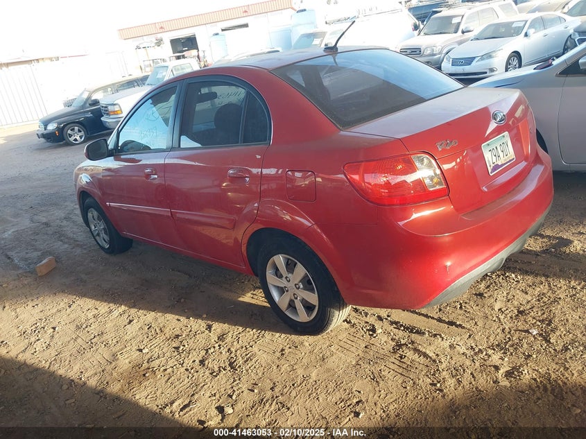 Vin: knadh4a30b6952939, lot: 41953655, kia rio lx 20113