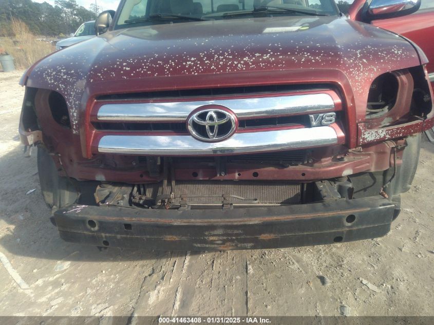 2005 Toyota Tundra Sr5 V8 VIN: 5TBRT34195S462473 Lot: 41463408