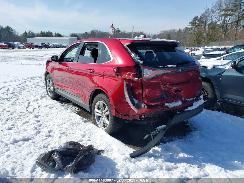 2015 FORD EDGE VIN: 2FMTK4J92FBB90043