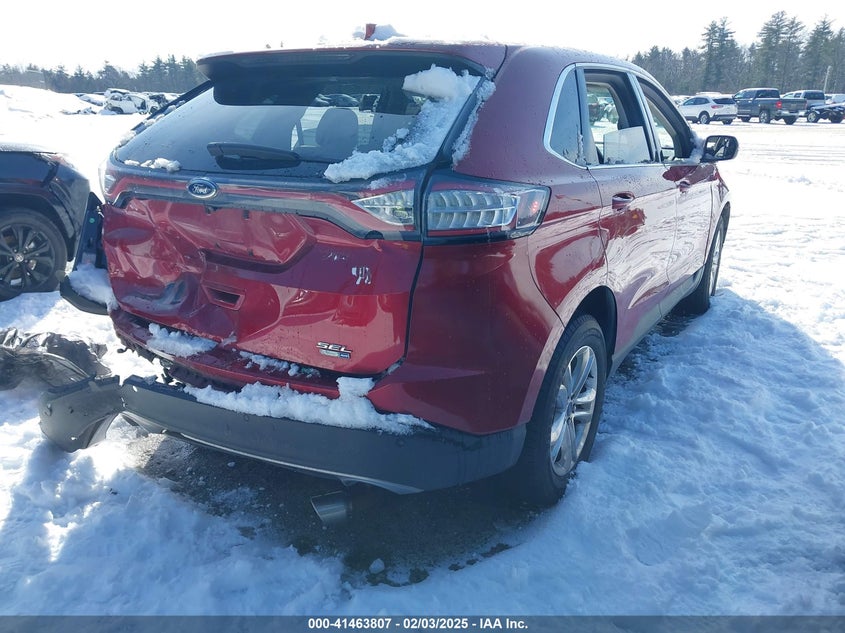 2015 FORD EDGE VIN: 2FMTK4J92FBB90043