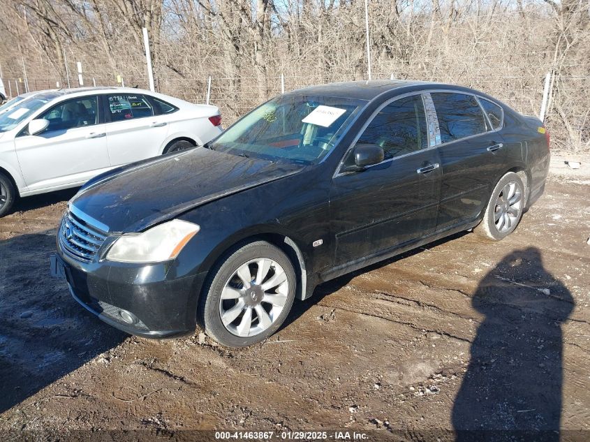 2007 Infiniti M35X black sedan gasoline JNKAY01F37M451506 photo #3