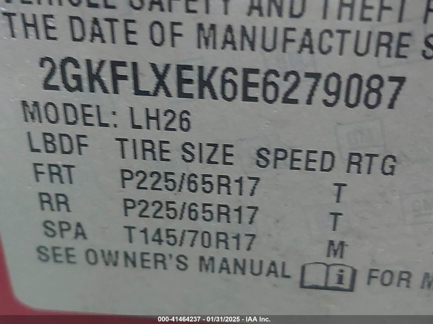 2014 GMC TERRAIN SLT-1 - 2GKFLXEK6E6279087