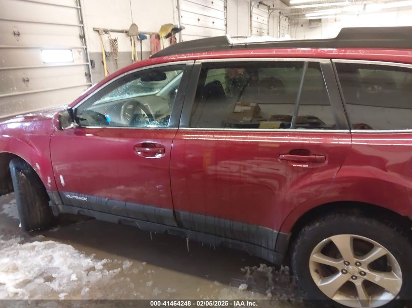 2014 Subaru Outback 2.5I Limited VIN: 4S4BRBMC7E3295484 Lot: 41464248