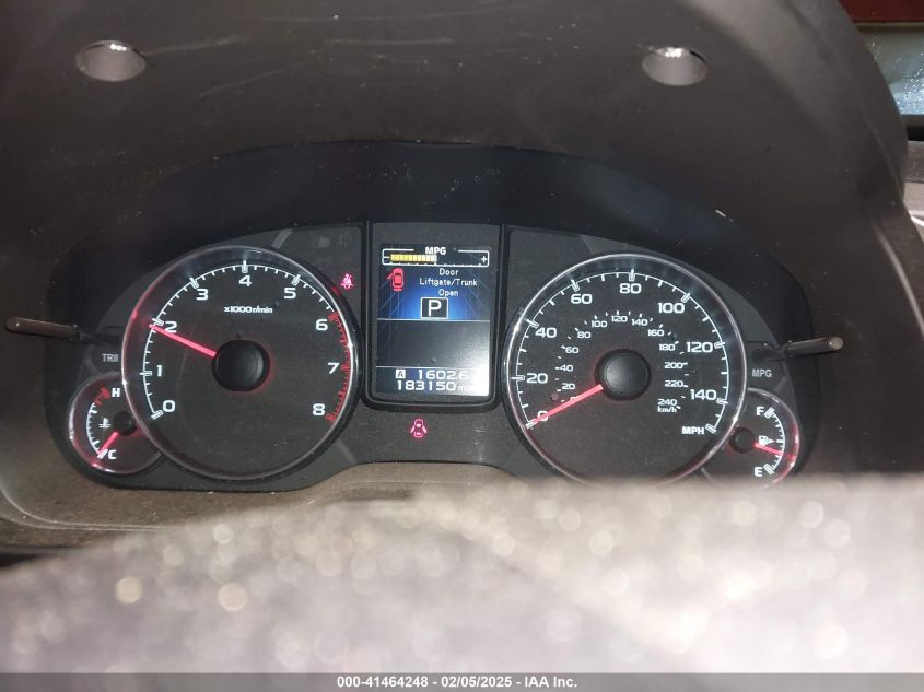 2014 Subaru Outback 2.5I Limited VIN: 4S4BRBMC7E3295484 Lot: 41464248