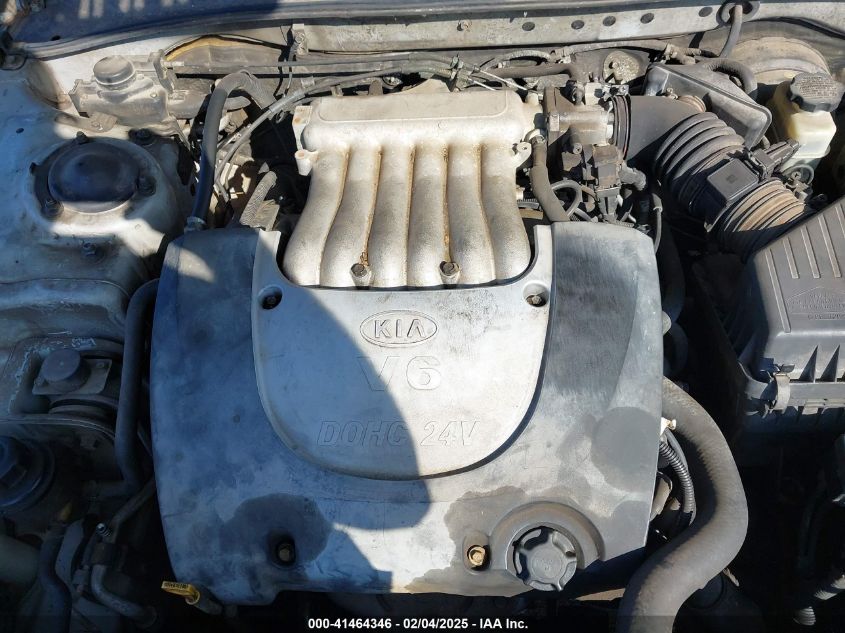 2003 Kia Optima Lx V6/Se V6 VIN: KNAGD128835215089 Lot: 43455534