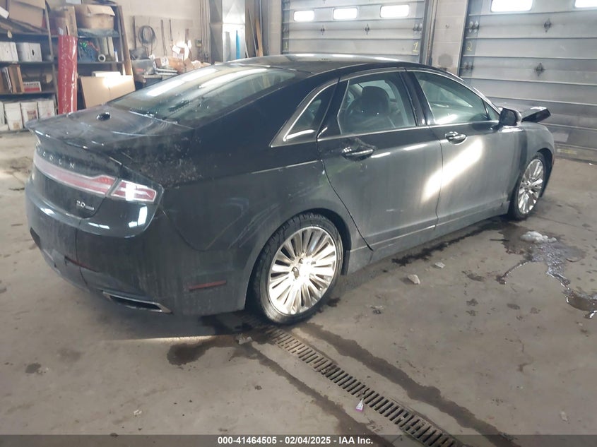 2013 LINCOLN MKZ VIN: 3LN6L2G94DR805504