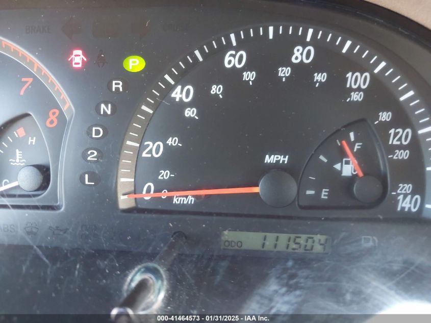 2004 Toyota Camry Le VIN: JTDBE32K740258788 Lot: 41464573