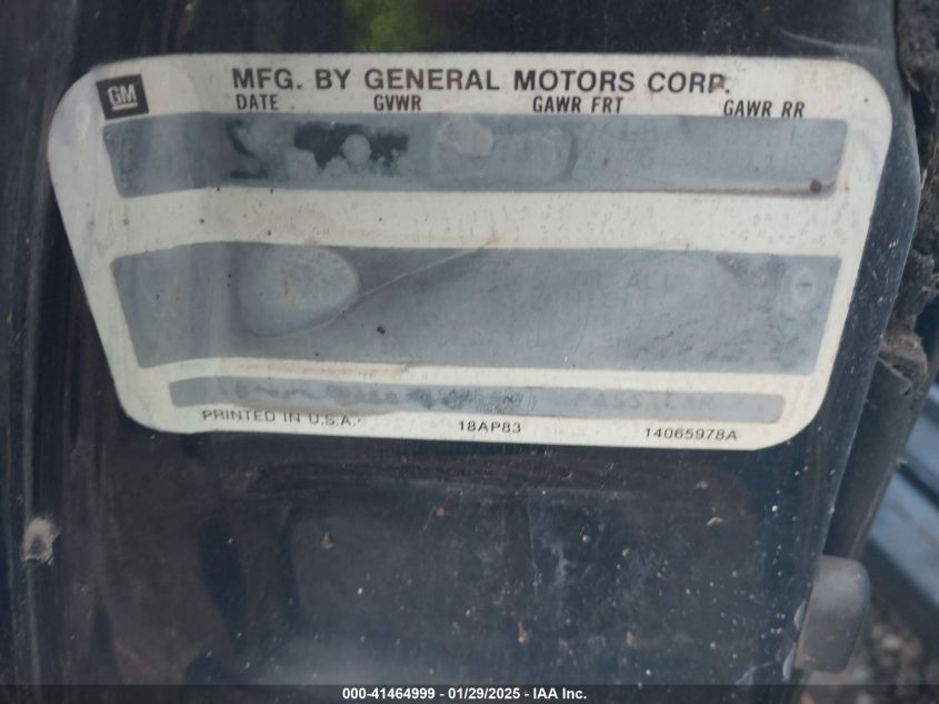 1900 Pontiac Trans-Am VIN: 2AW87G0EL235254 Lot: 41464999