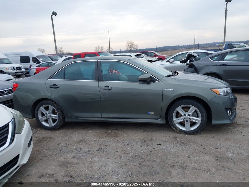 2014 TOYOTA CAMRY HYBRID SE LIMITED EDITION - 4T1BD1FK4EU127518