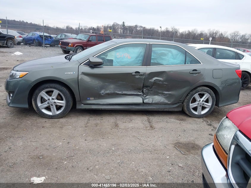 2014 TOYOTA CAMRY HYBRID SE LIMITED EDITION - 4T1BD1FK4EU127518