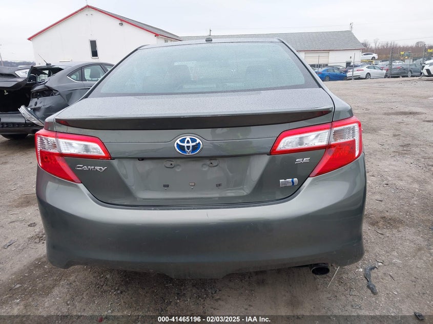 2014 TOYOTA CAMRY HYBRID SE LIMITED EDITION - 4T1BD1FK4EU127518