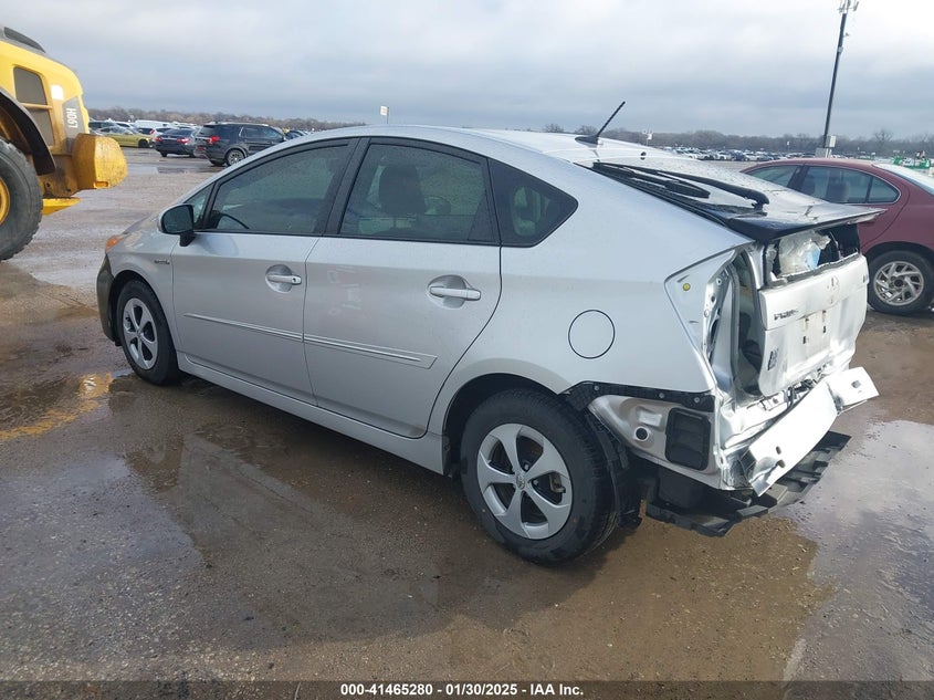 2012 TOYOTA PRIUS VIN: JTDKN3DU0C5378691