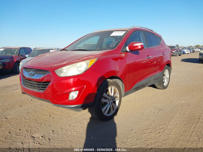 Vin: km8ju3ac0au089917, lot: 41956007, hyundai tucson limited 20102