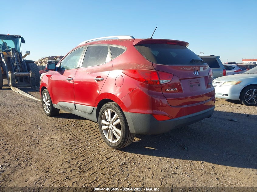 Vin: km8ju3ac0au089917, lot: 41956007, hyundai tucson limited 20103