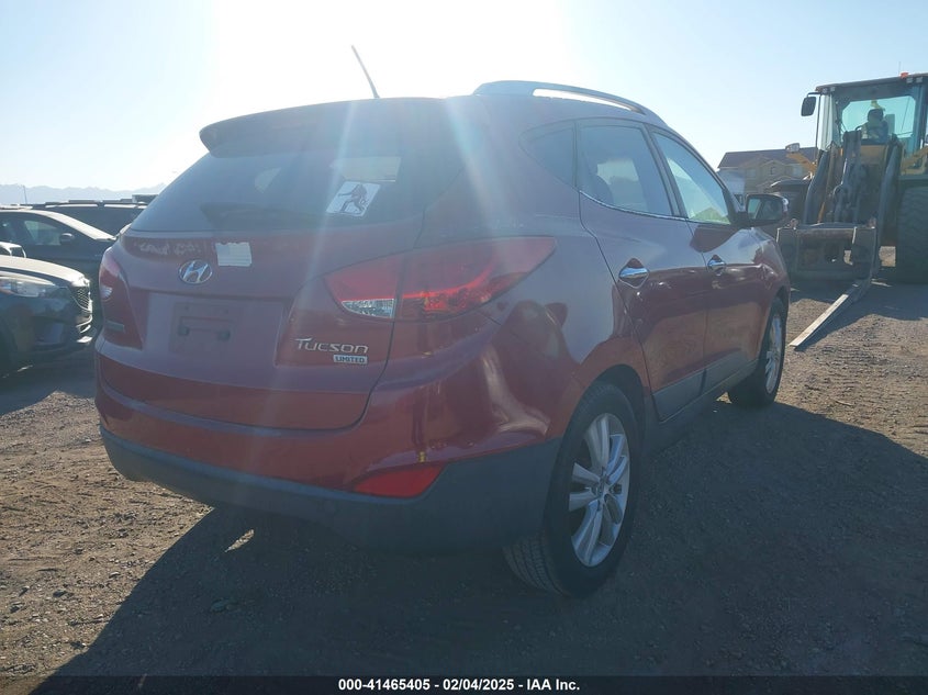 Vin: km8ju3ac0au089917, lot: 41956007, hyundai tucson limited 20104