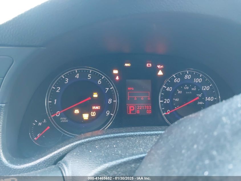 2008 Infiniti G35X VIN: JNKBV61F68M266562 Lot: 41465652