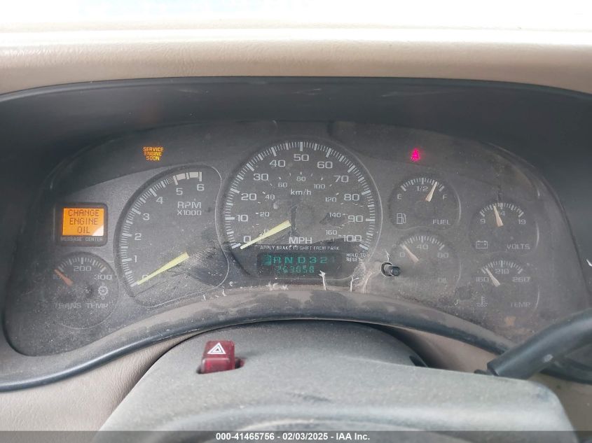 2001 Chevrolet Silverado 2500Hd Ls VIN: 1GCHK29G71E199447 Lot: 41465756