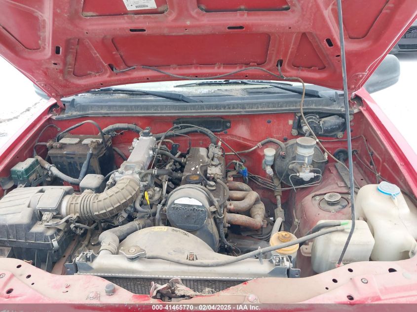 2000 Chevrolet Tracker VIN: 2CNBE186XY6906292 Lot: 41465770