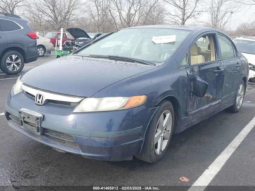 2006 HONDA CIVIC VIN: 1HGFA16856L134490
