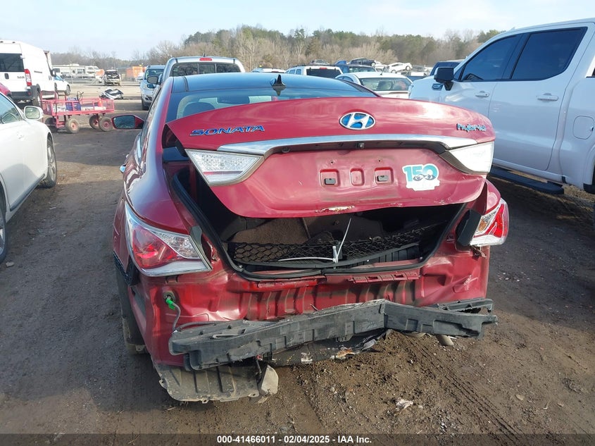 2012 HYUNDAI SONATA HYBRID VIN: KMHEC4A40CA060621