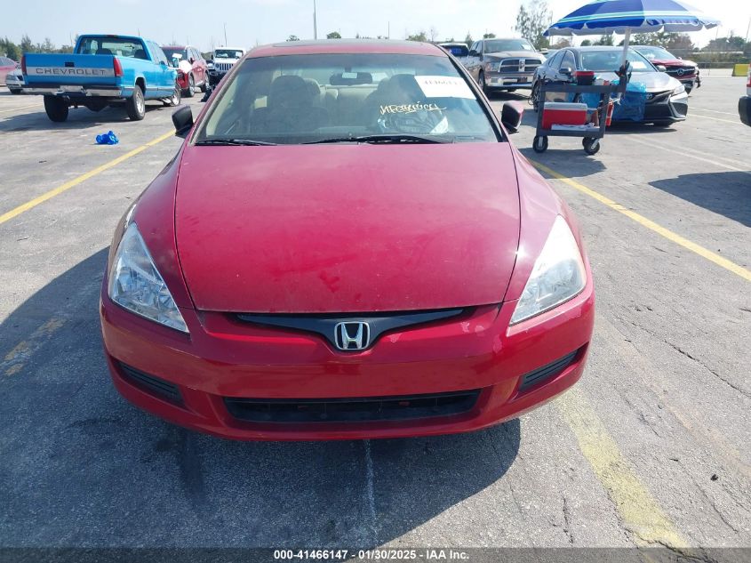 2003 Honda Accord 2.4 Ex VIN: 1HGCM72643A021221 Lot: 41466147