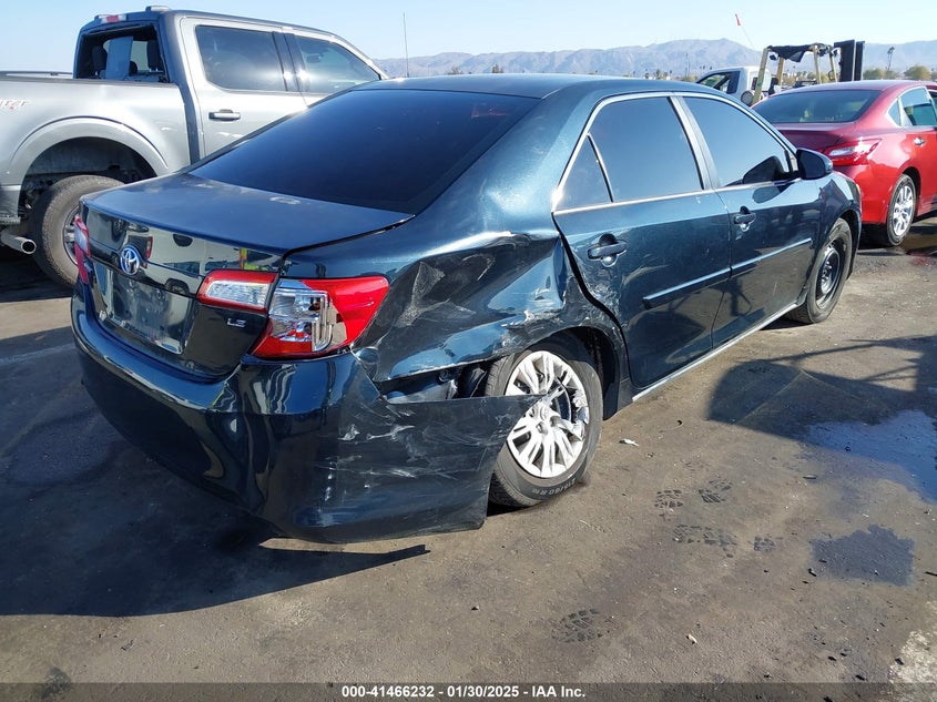 2014 TOYOTA CAMRY VIN: 4T4BF1FK4ER391922