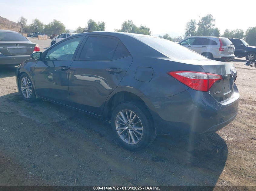 2015 TOYOTA COROLLA VIN: 5YFBURHE9FP291081