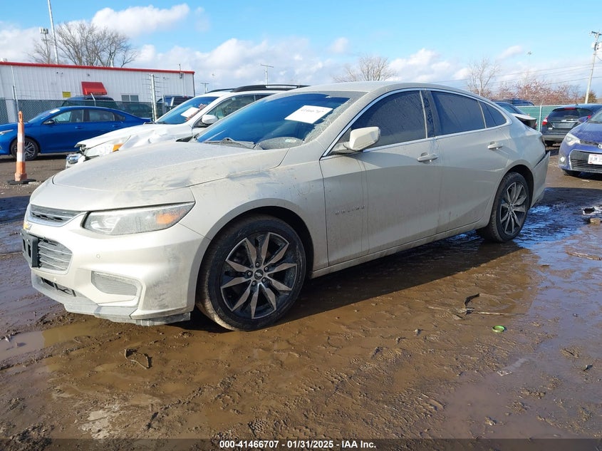 2016 CHEVROLET MALIBU VIN: 1G1ZF5SX9GF237681