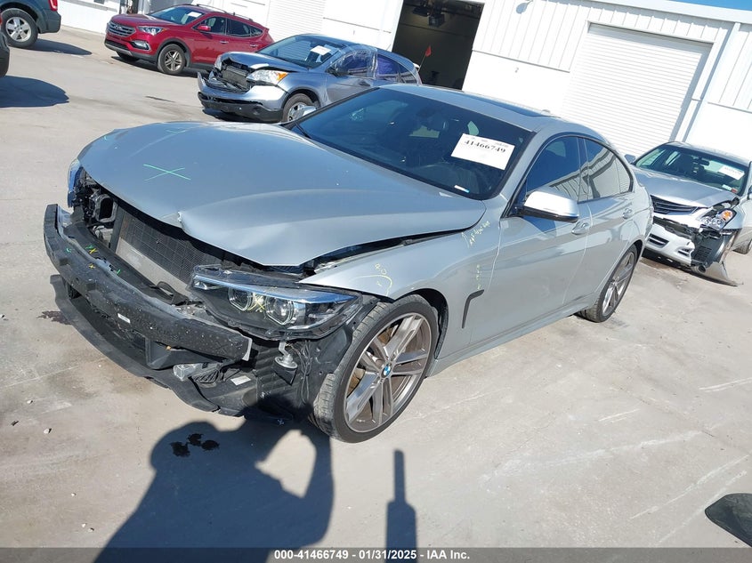 2019 BMW 430I GRAN COUPE VIN: WBA4J1C58KBM17396