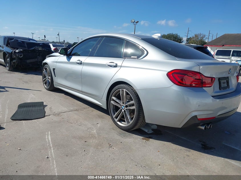 2019 BMW 430I GRAN COUPE VIN: WBA4J1C58KBM17396